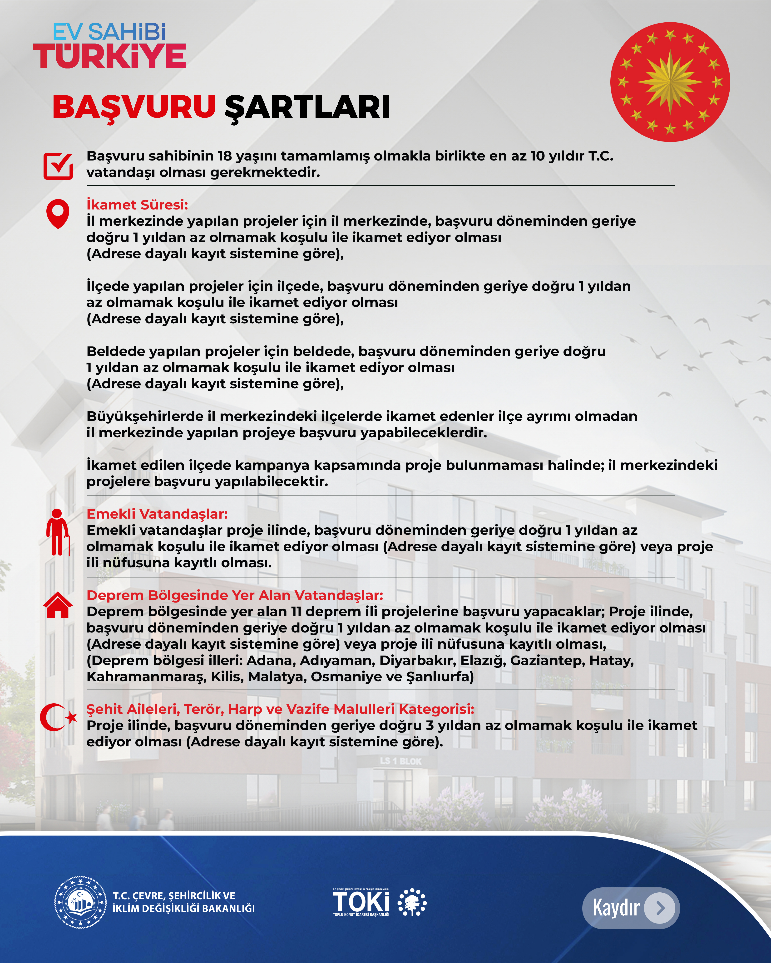 <b>CİMER'e "Yüzyılın Konut Projesi" için yüzlerce başvuru yapıldı</b>
Cumhurbaşkanı Recep Tayyip Erdoğan'ın "Yüzyılın Konut Projesi"ni açıklamasının ardından projeyi merak eden vatandaşlar CİMER'e başvurdu.