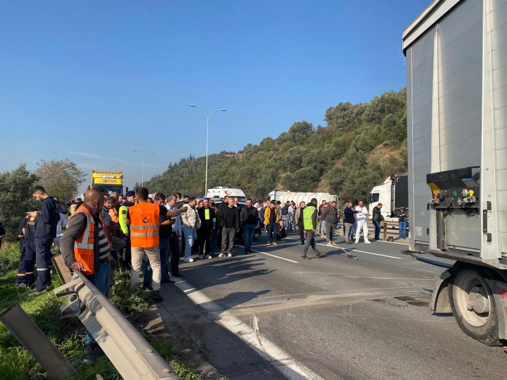 Ankara Tır Kaza Tem (1)