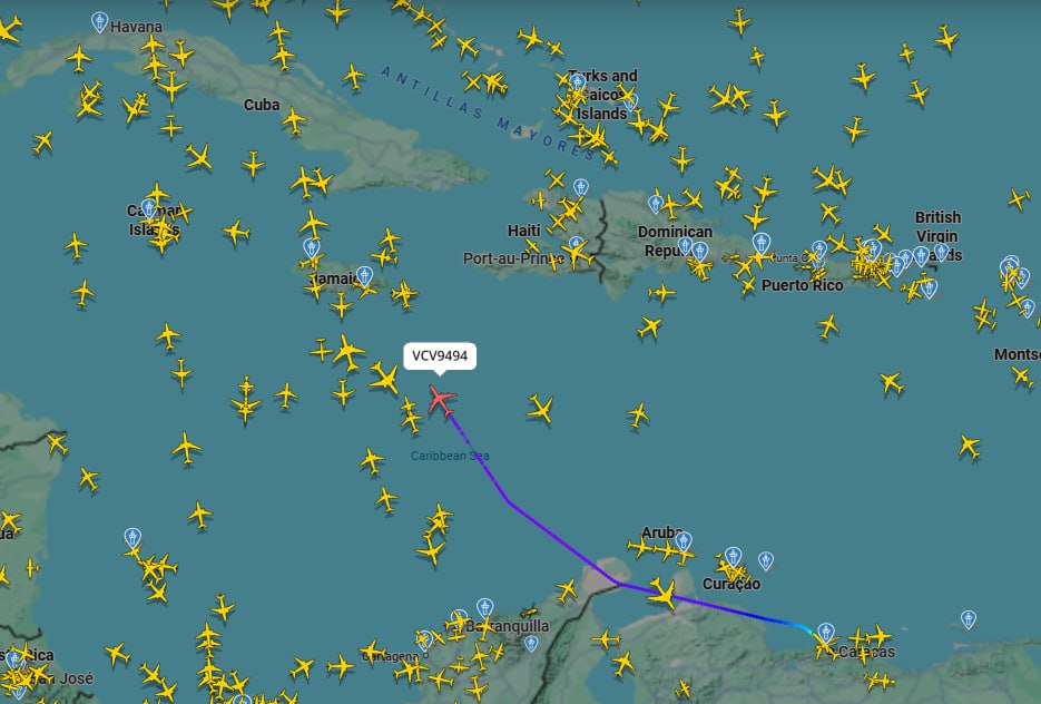 Maduro Radar Uçak Kaçtı Haber Sondakika