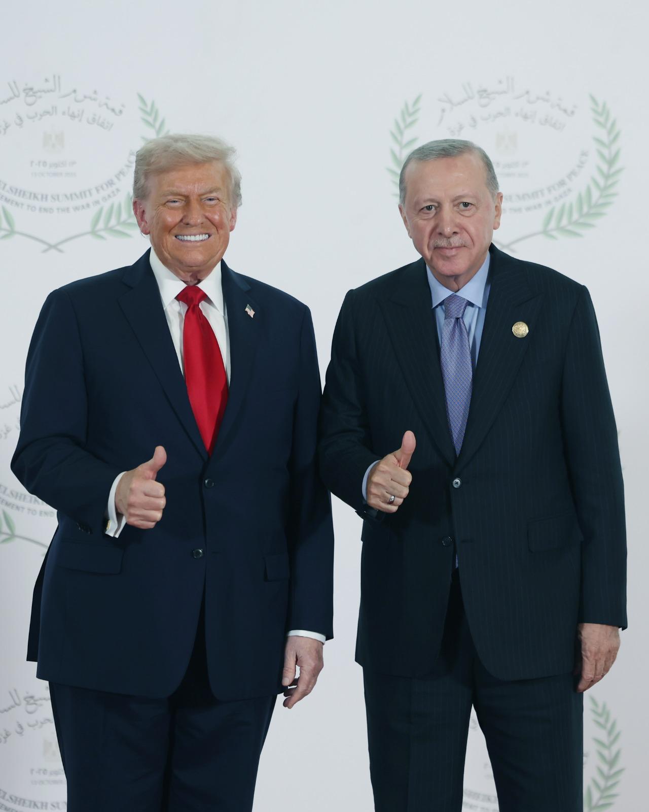 Trump Erdoğan Mısır Gazze2025