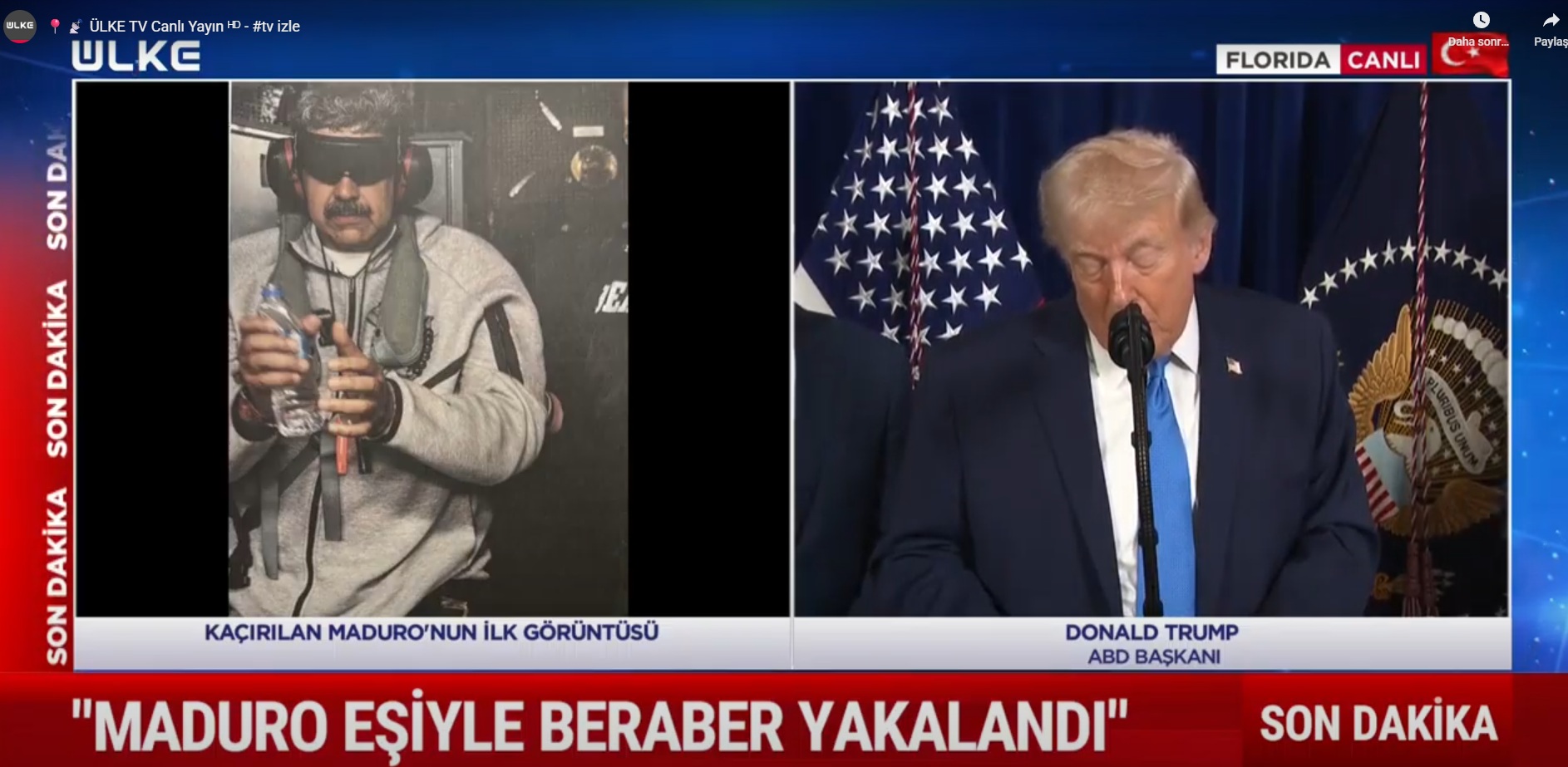 Abd Venezuela Sondakika Maduro Ulketv (2)