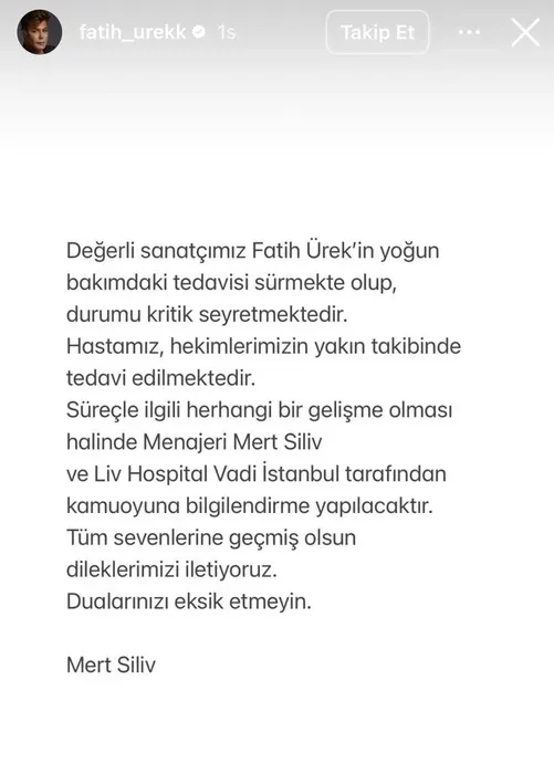 Fatih Urek Oldu Mu Haber (1)