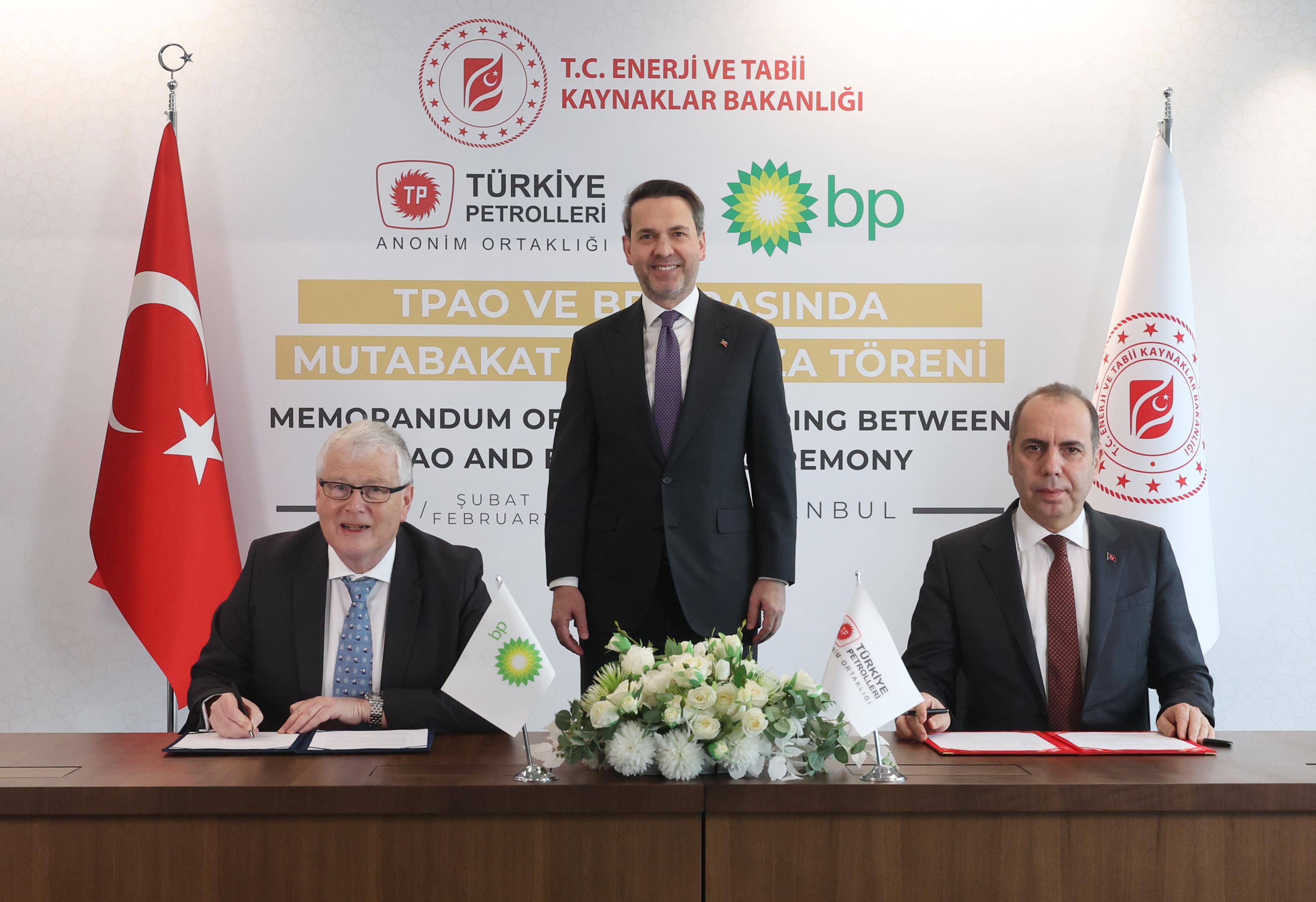 TPAO ile bp'den petrol ve doğal gaz anlaşması