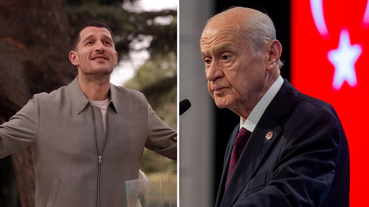 Devlet Bahçeli "Yeraltı" dizisi oyuncusu Uraz Kaygılaroğlu'nu aradı!