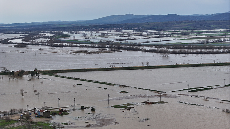 Edirne'den korkutan görüntüler