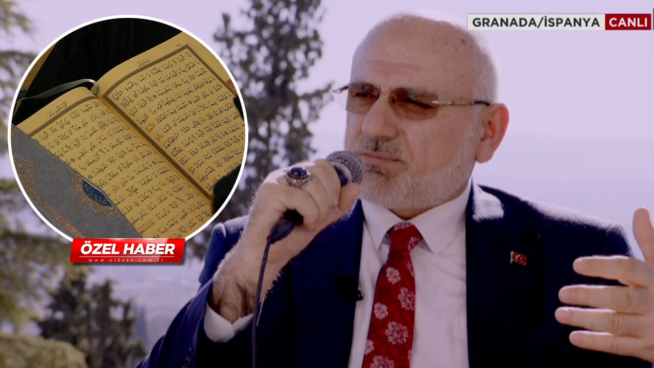 Yeniden diriliş için Kur'an'ı işaret etti