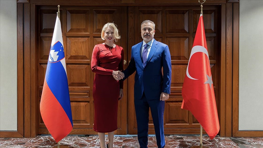 Dışişleri Bakanı Fidan Klakocar Zupancic ile görüştü