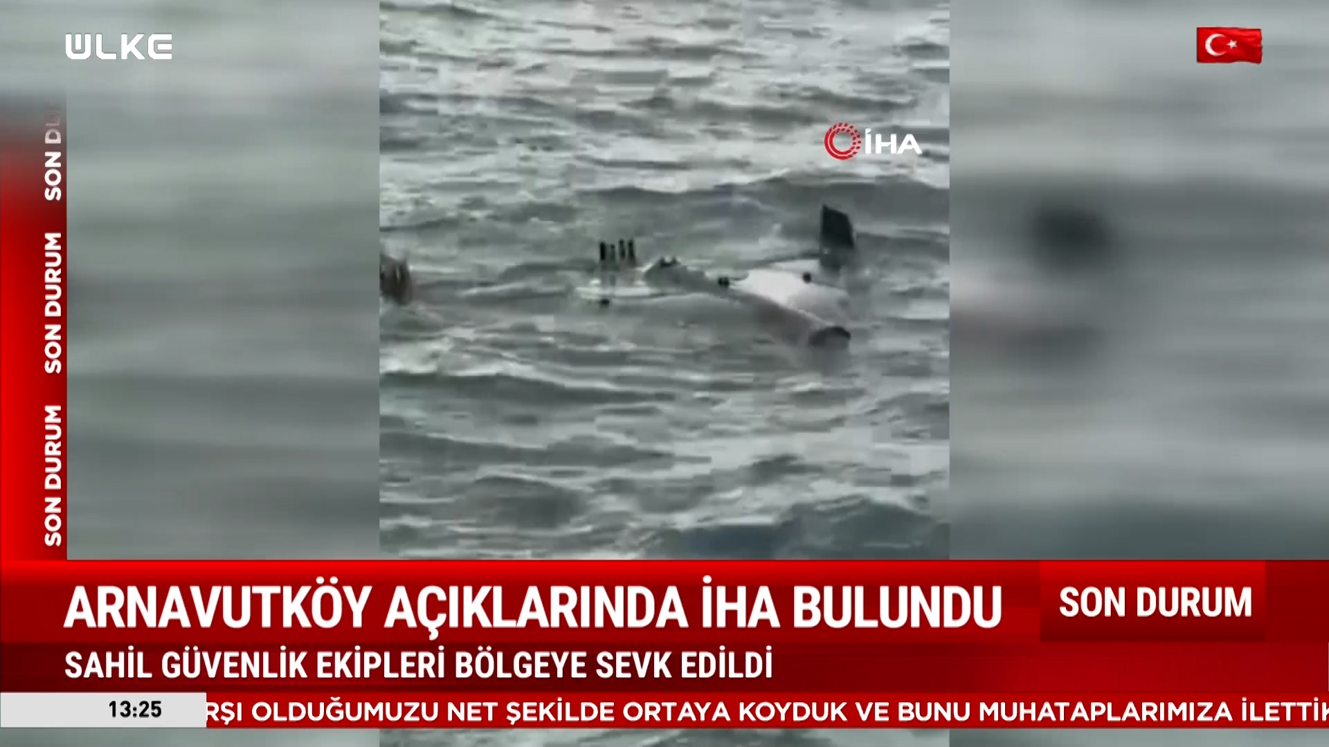 İstanbul'da İha Paniği! Balıkçılar Fark Etti (3)