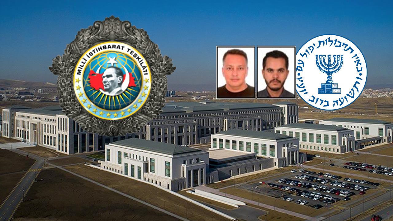 MİT'ten Mossad operasyonu: İsrail’e çalışan 2 kişi yakalandı
