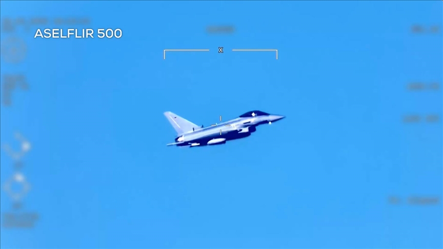 NATO'da ortak görev! Bayraktar TB3 Eurofighter'la uçtu