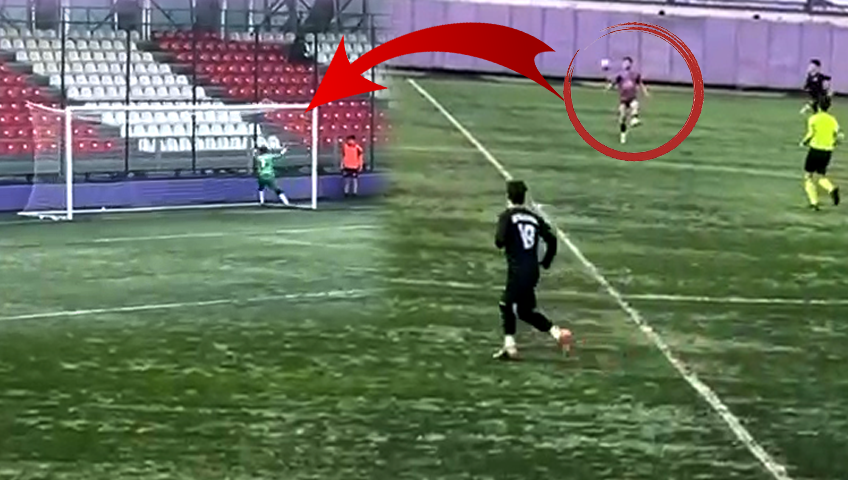Milyonlar bu golü konuşuyor! Genç yıldız orta sahadan 90'a attı