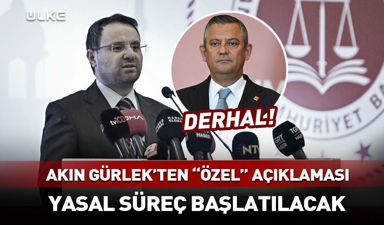 Akın Gürlek'ten Özgür Özel'e Dava! (2)