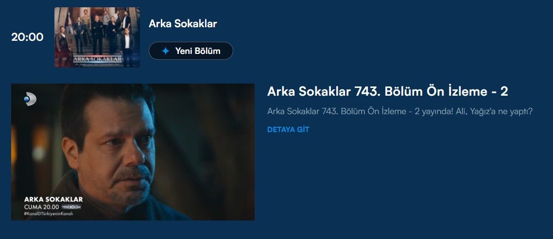 Arka Sokaklar Yeni Bölüm Olacak Mı