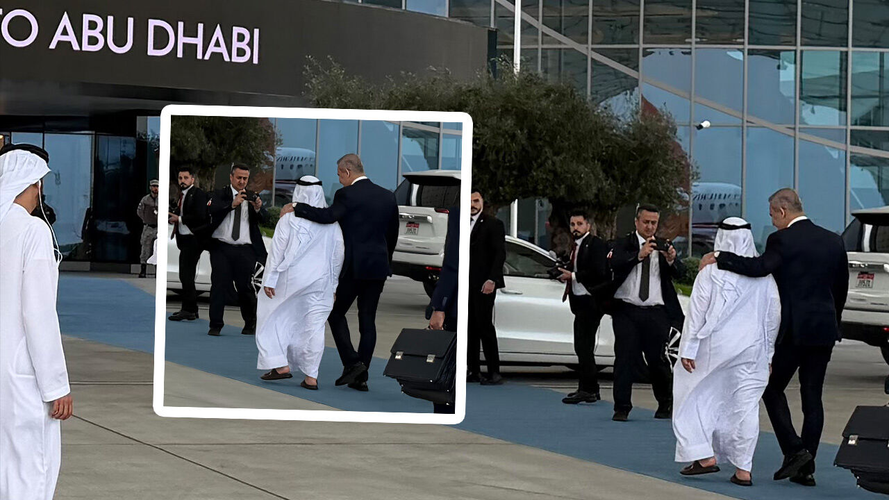 Bakan Fidan BAE'de! Dikkat çeken kare...