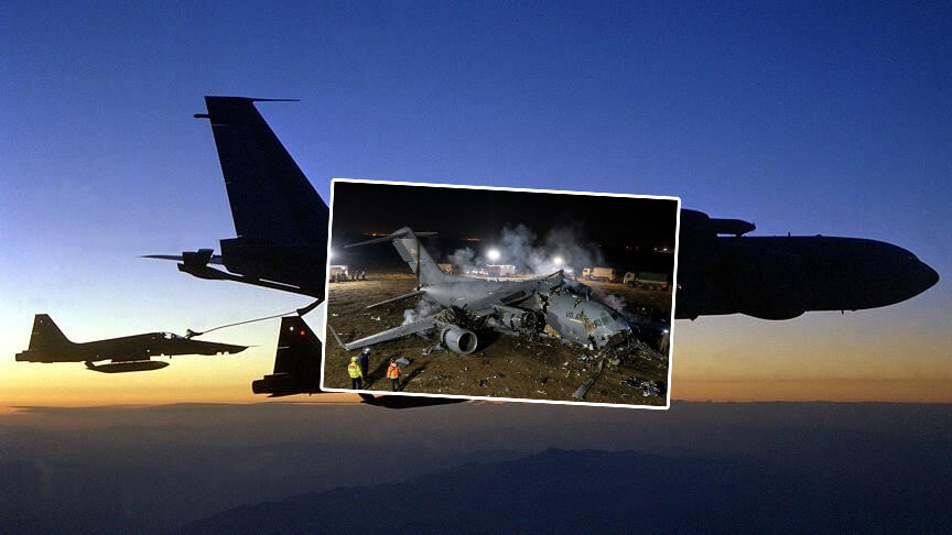 ABD'ye ait uçak düştü! Ölenlerin sayısı açıklandı