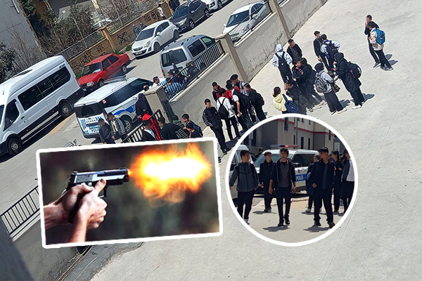 Bu kez Gaziantep! Lise önünde tetiğe peş peşe bastı