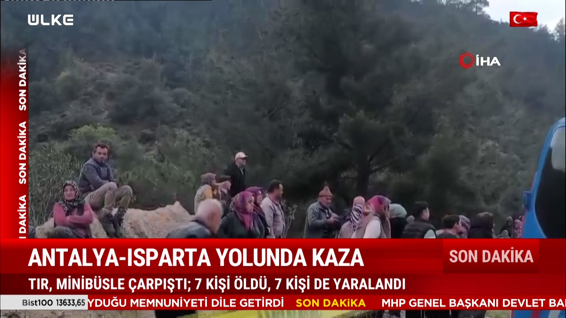 Burdur Antalya Isparta Kaza Sondakika Video Haber (3)