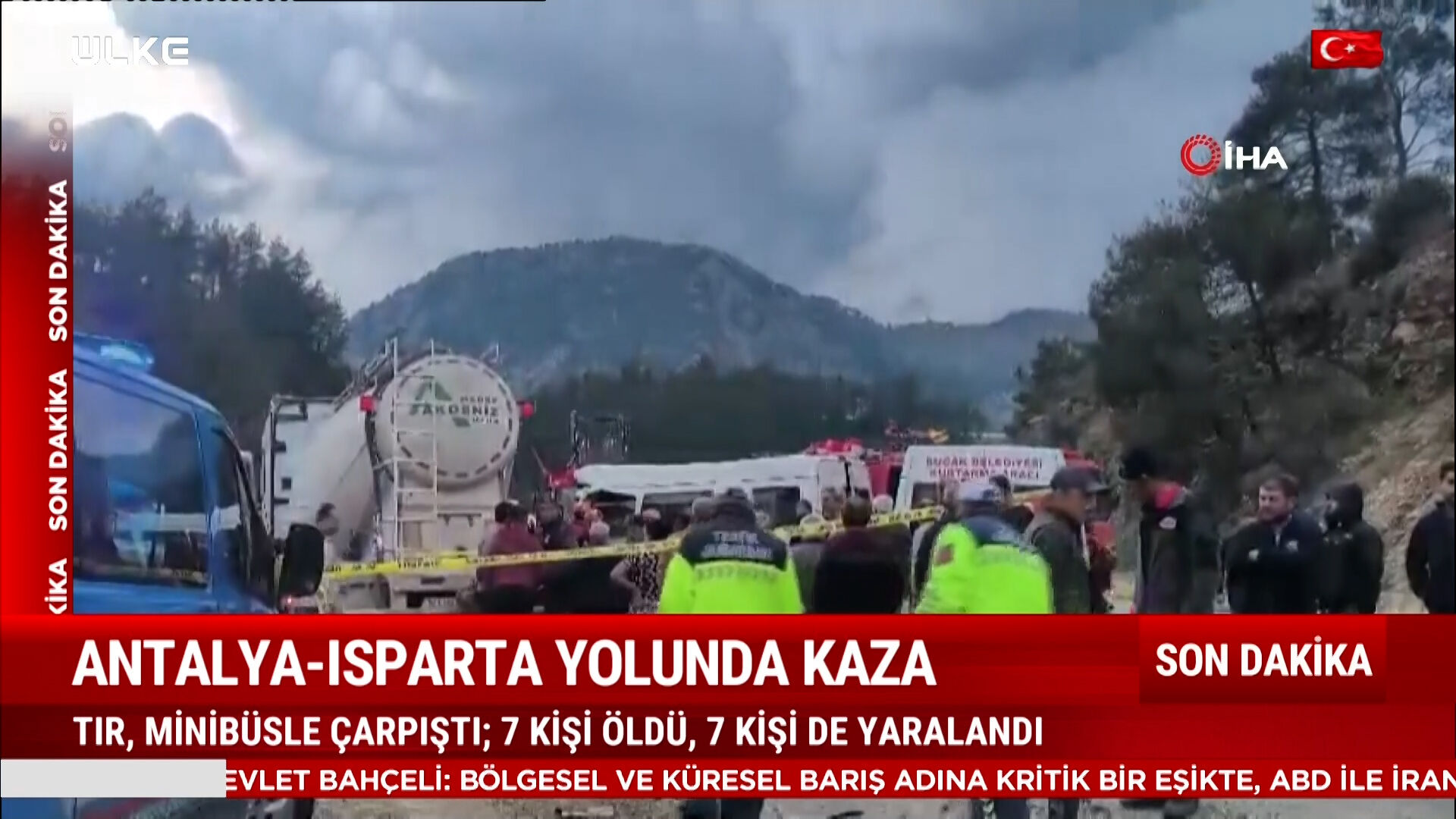 Burdur Antalya Isparta Kaza Sondakika Video Haber (4)