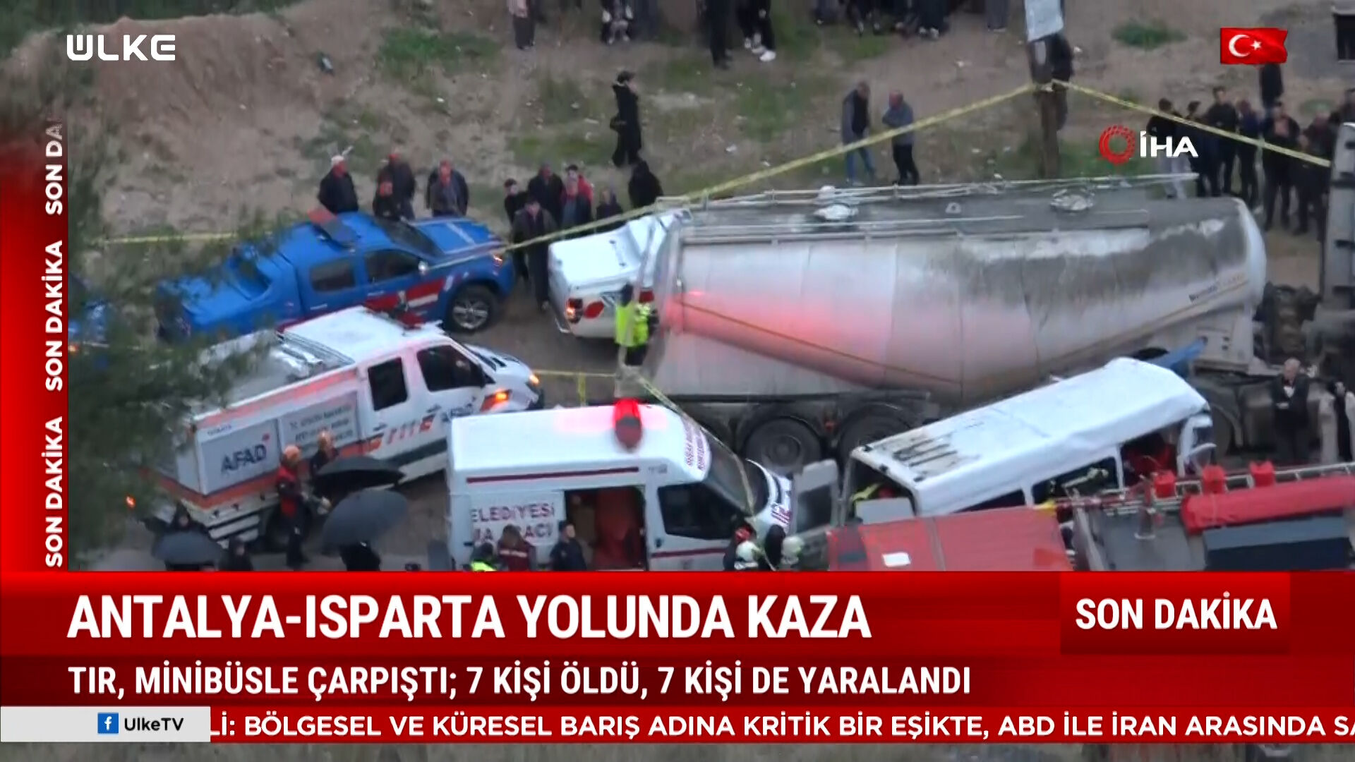 Burdur Antalya Isparta Kaza Sondakika Video Haber (5)