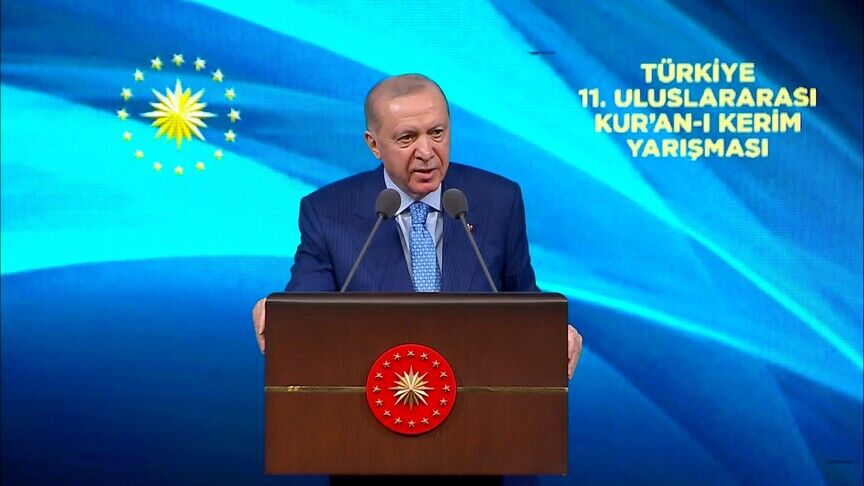 Cumhurbaşkanı Erdoğan: Zorlu ve sancılı bir dönemden geçiyoruz