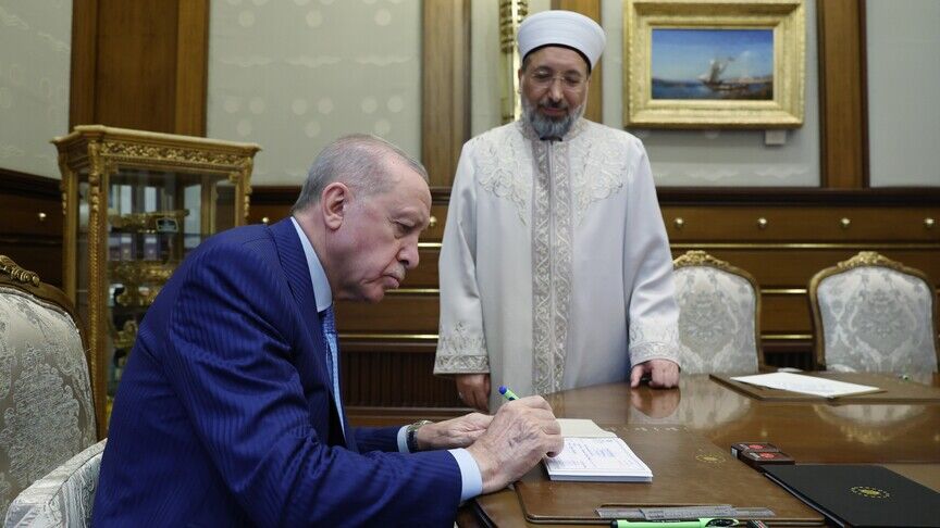 Erdoğan'dan TDV'ye kurban bağışı