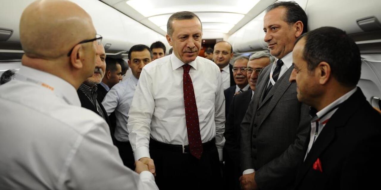 Erdoğan Uçak Gazeteciler