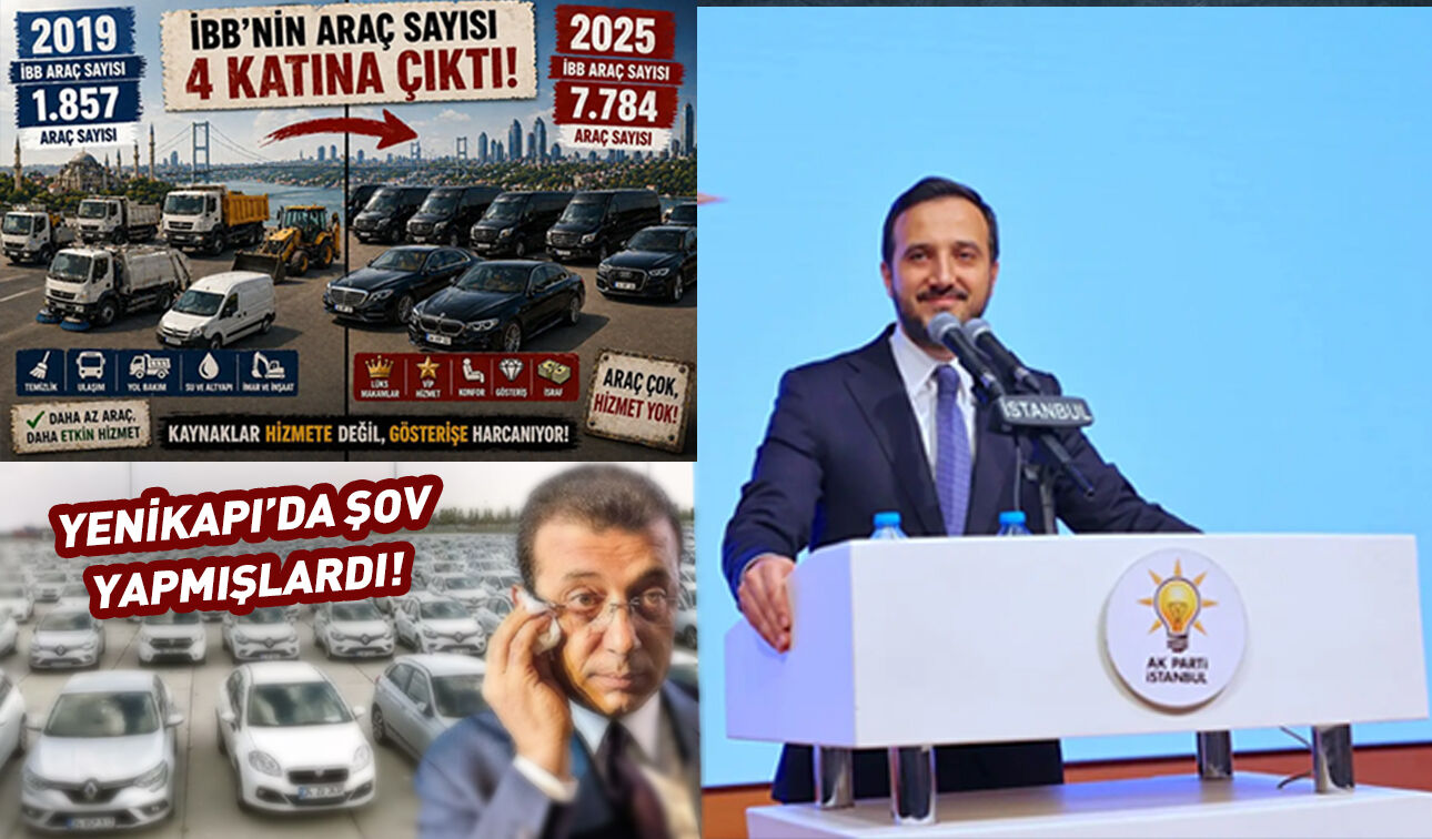 İBB'nin araç sayısı 7 bin 784'e çıktı! Yenikapı'da şov yapmışlardı