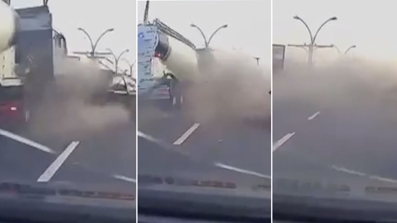 Korkunç kaza! Kamyon 35 aracı ezdi: Ölü ve yaralılar var