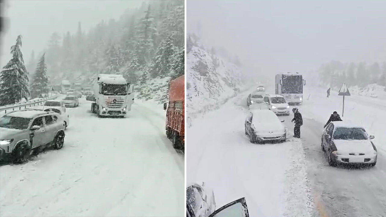 O ilimize kış geri geldi! Nisan ayında kar sürprizi