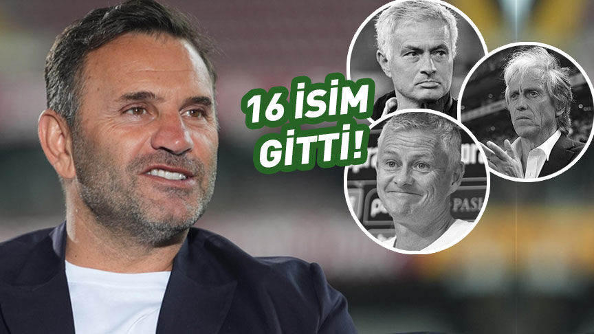 Okan Buruk 16 teknik adam eskitti!