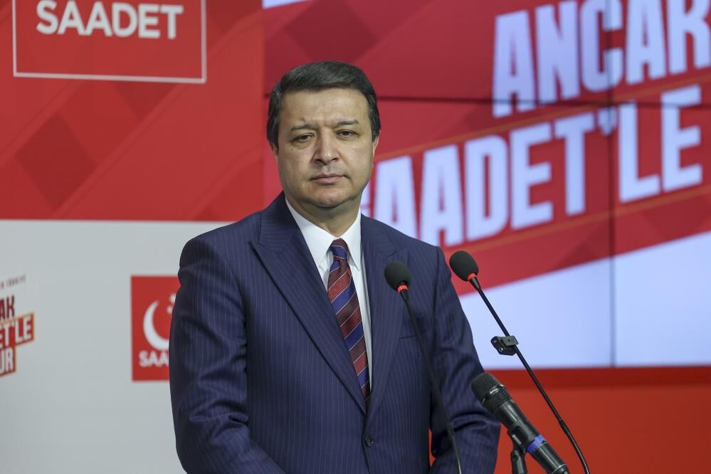 Saadet Partisi Genel Başkanı Mahmut Arıkan