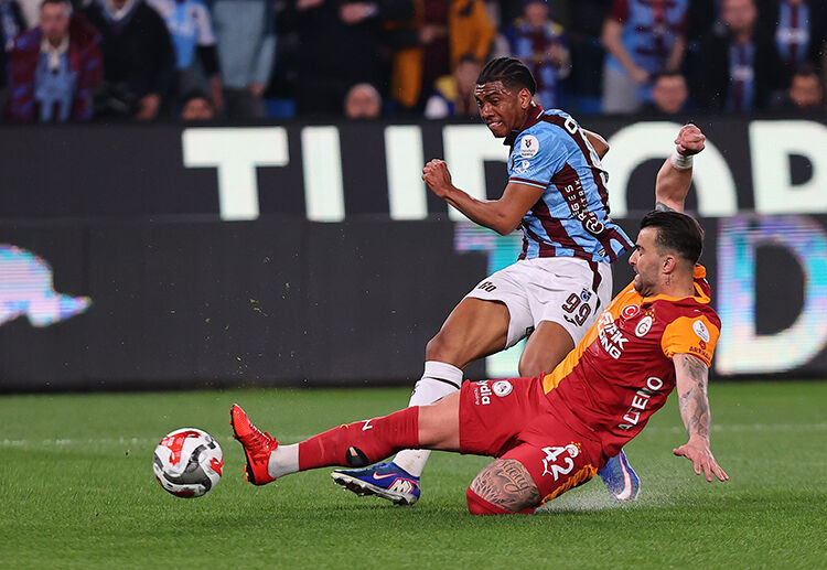 Trabzonspor Galatasaray maçındaki bu sezon bir ilki başardı