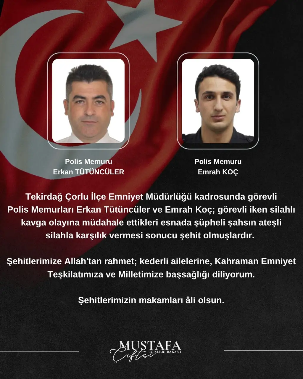 Corlu Sehit Polis Haber (1)