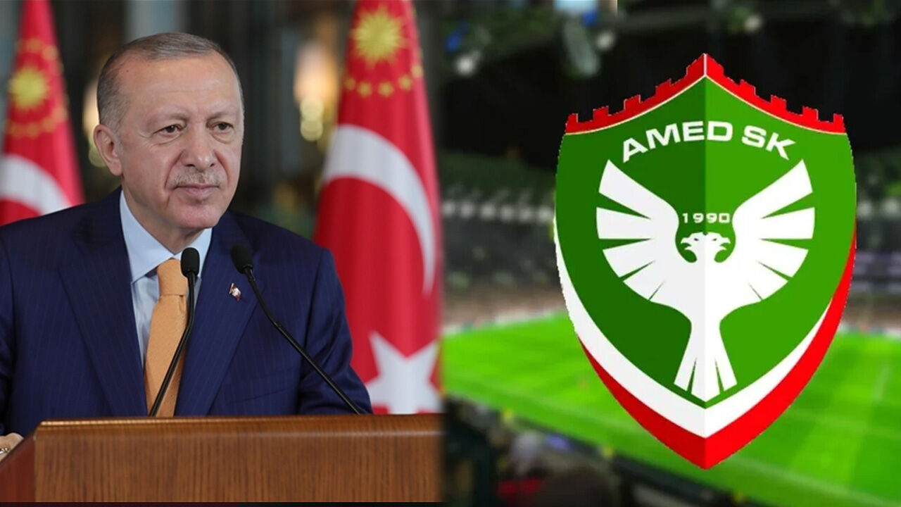 Erdoğan'dan Amedspor'a tebrik! Süper Lig'e Yükseldiler