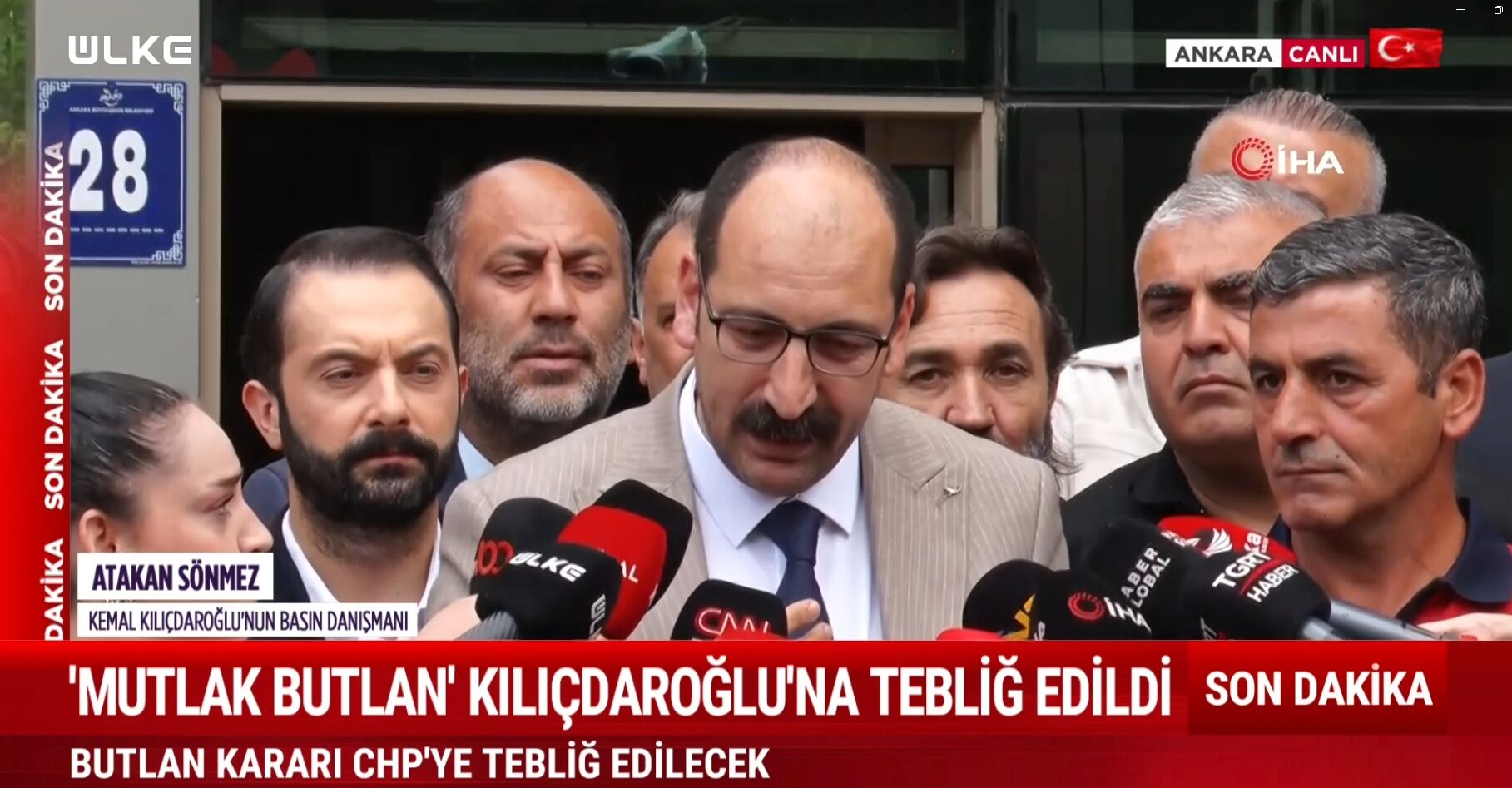 Kemal Kılıçdaroğlu'nun Basın Danışmanı Atakan Sönmez