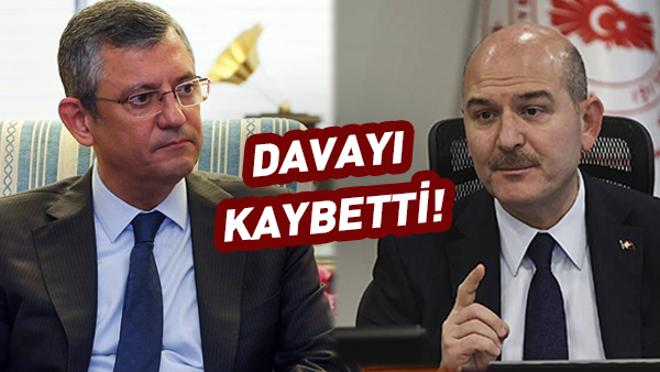 Süleyman Soylu Özgür Özel'e açtığı davayı kazandı