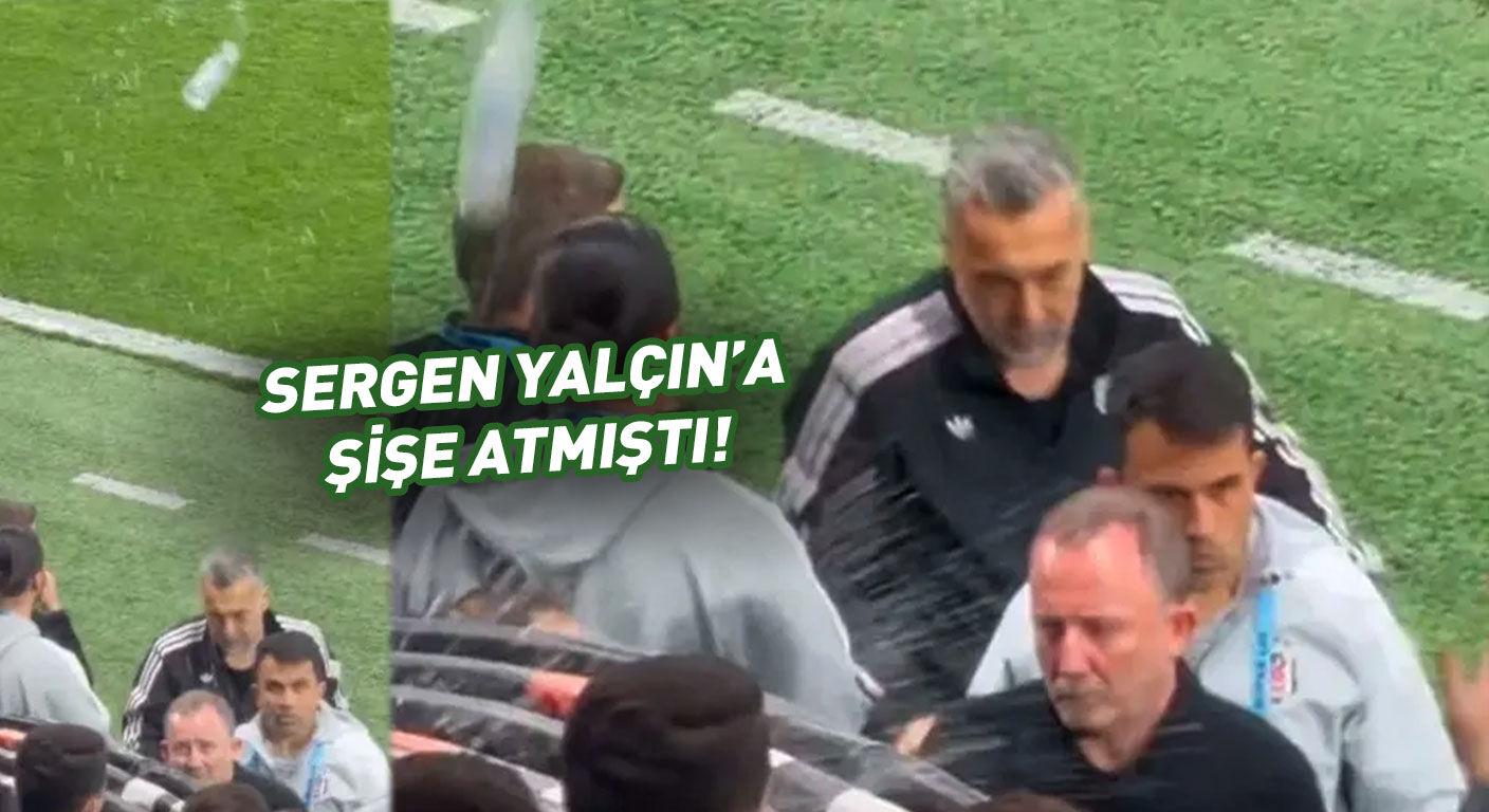 Sergen Yalçın'a şişe atmıştı! Cezası belli oldu