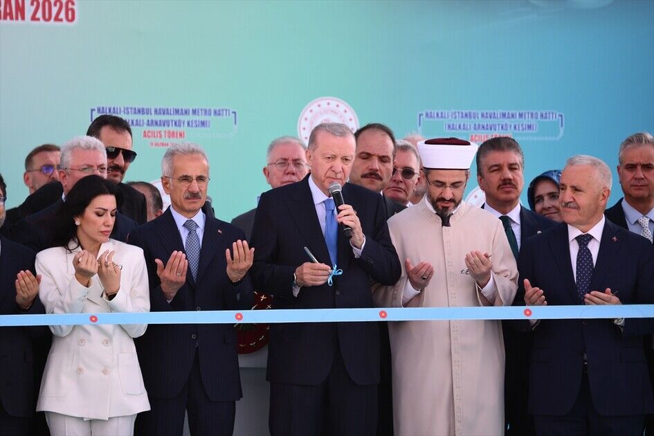 Erdoğan Halkalı Arnavutköy Istanbul Havalimanı Metro (3)