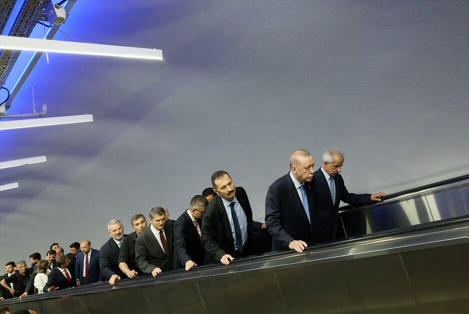 Erdoğan Halkalı Arnavutköy Istanbul Havalimanı Metro (5)