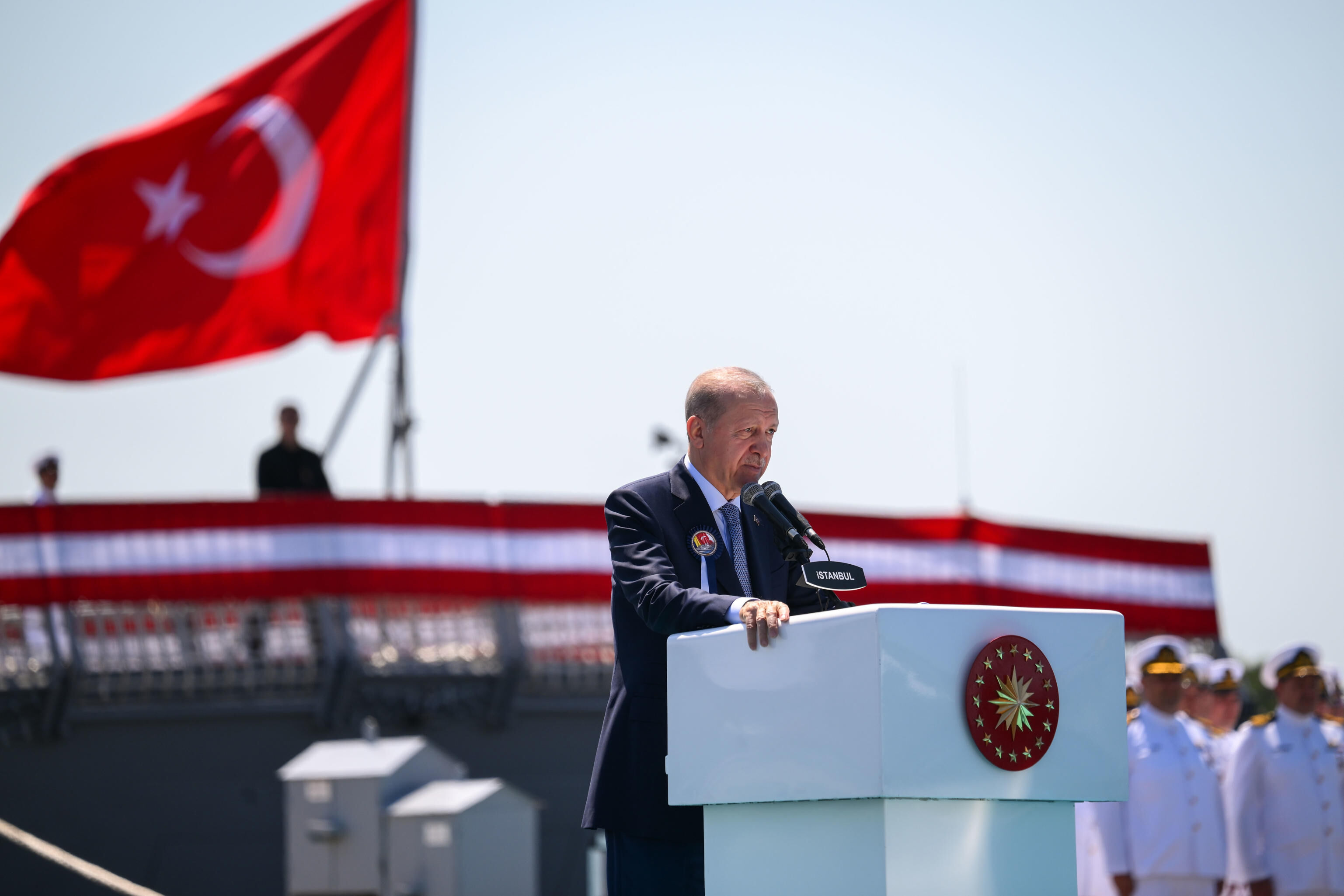 Erdoğan Türk Bayrağı 3074X2050