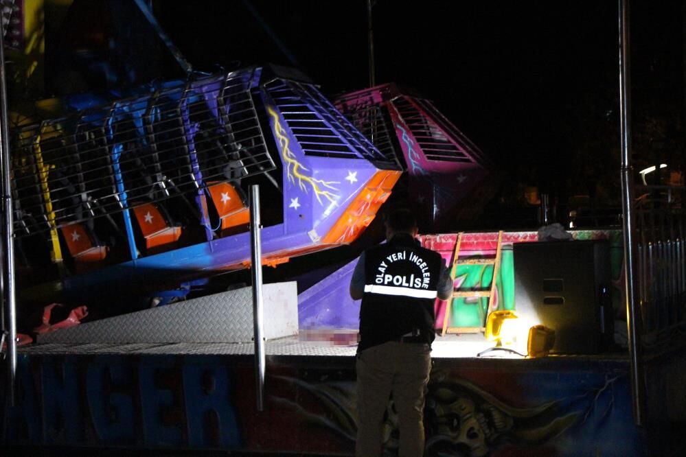 Lunaparkta korkunç kaza! 20 yaşındaki genç öldü