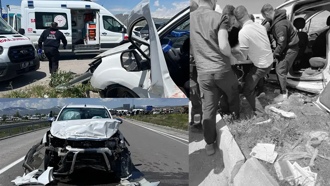 Van Çaldıran'da korkunç kaza! Ölü ve yaralılar var