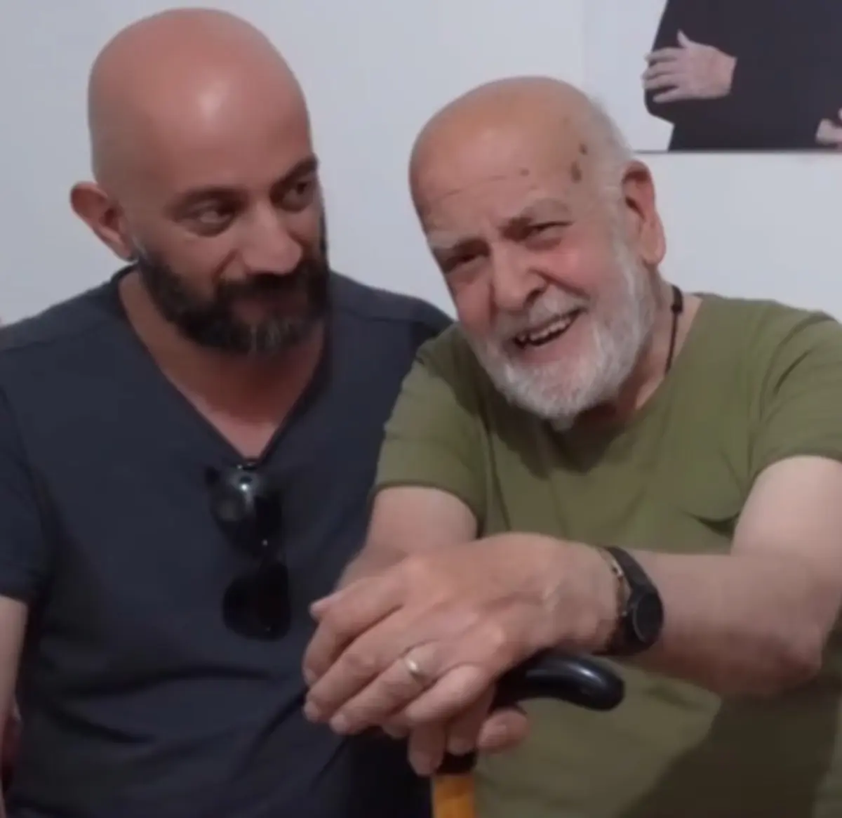 Arka Sokaklar Dizisinin Vedat Müdür'ü Huzurevinde Gözyaşlarını Tutamadı (3)
