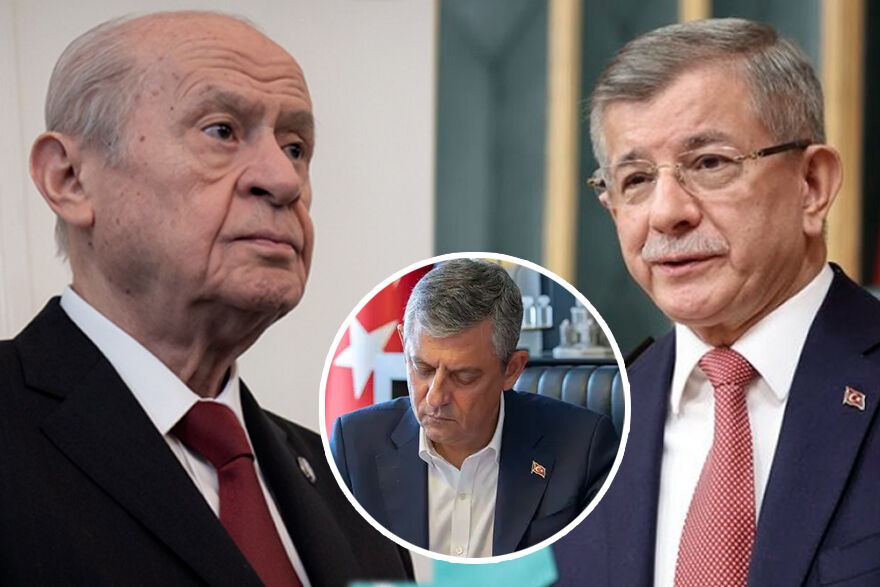 Bahçeli ve Davutoğlu'ndan Özel'e "YENİ" mesaj