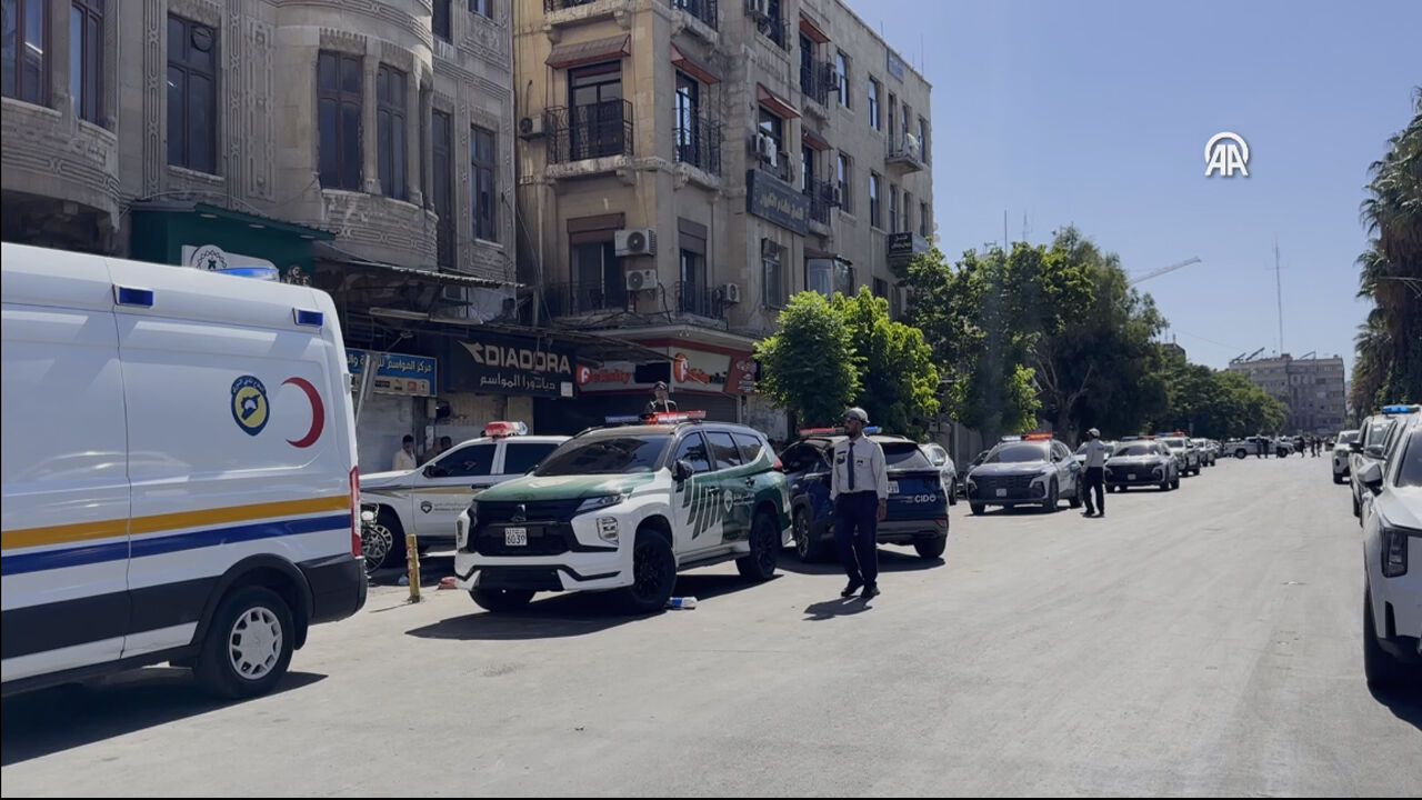 Şam'da korkunç patlama! Çok sayıda kişi yaralandı