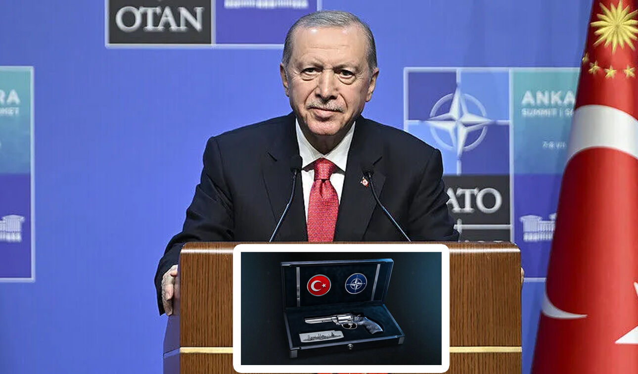 Erdoğan’dan liderlere manidar hediye