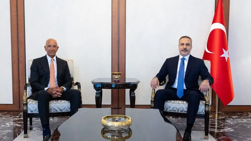 Hakan Fidan ve Tom Barrack bir arada! İlk açıklama geldi