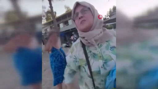 Izmir Plaj Tesettür Başörtüsü Haber Sondakika (3)