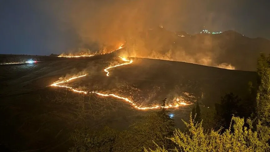 Ankara'da bir günde 140 yangın!
