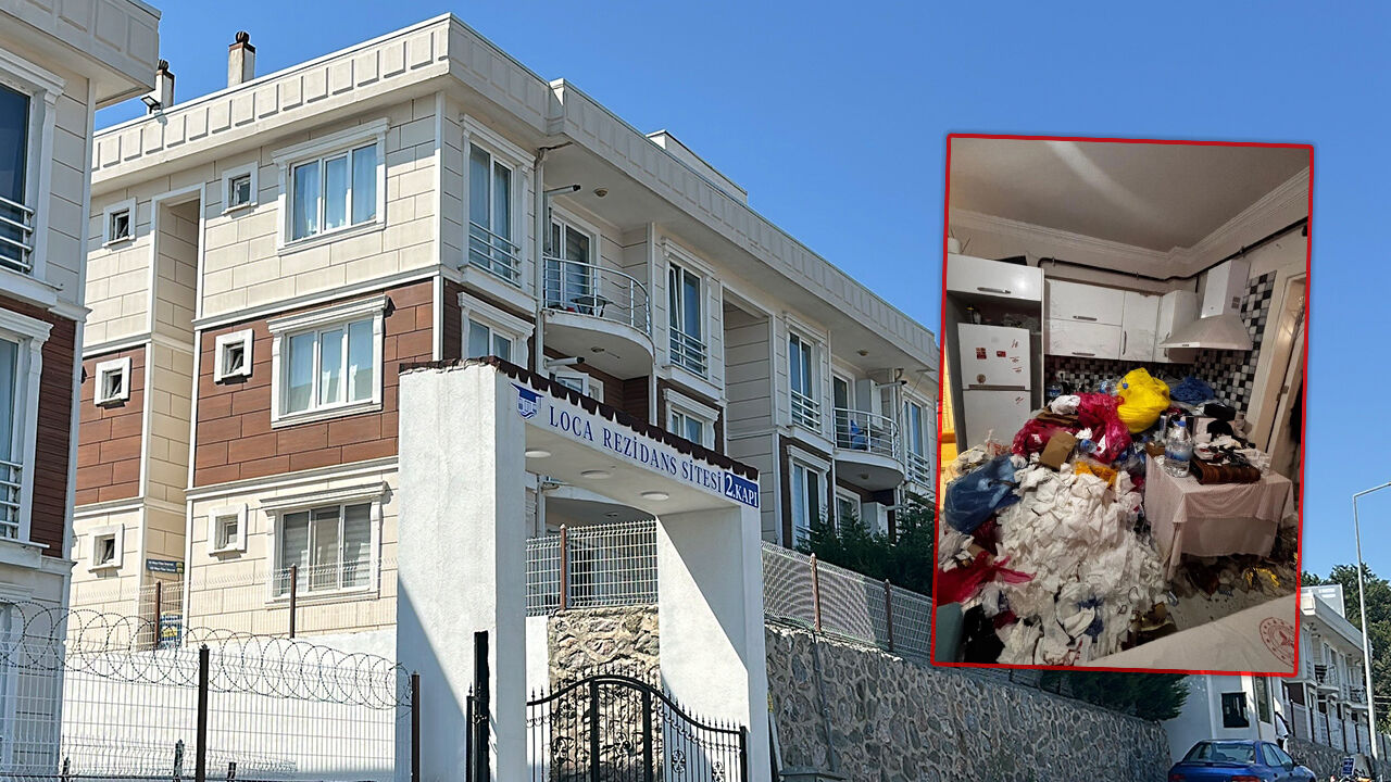 Evini çöplüğe çevirmişti! O hemşire için hukuki süreç başlatıldı